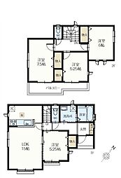 八潮市鶴ケ曽根　新築一戸建て　1703番　B号棟