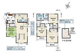 東久留米市幸町4丁目　新築一戸建て　1号棟