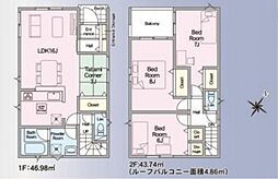 さいたま市岩槻区仲町2丁目　新築一戸建て　第4　5号棟