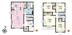 桶川市泉1丁目　新築一戸建て　5期　2号棟