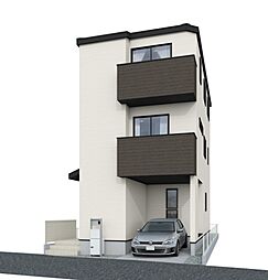 草加市谷塚仲町　新築一戸建て　01期　1号棟