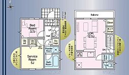 三郷市谷中　新築一戸建て　第1　1号棟
