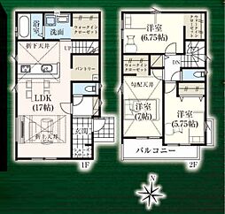 八潮市西袋　新築一戸建て　2期　2号棟
