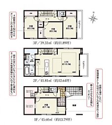 さいたま市浦和区仲町4丁目　新築一戸建て　2期　3号棟