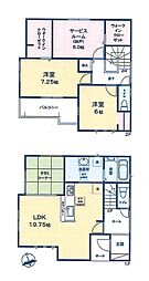和光市下新倉4丁目　新築一戸建て　第1　2号棟
