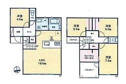 和光市下新倉4丁目　新築一戸建て　第1　4号棟