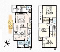 川口市弥平2丁目　新築一戸建て　6期　2号棟