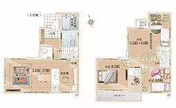 西東京市栄町1丁目　新築一戸建て　6期　1号棟