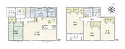 所沢市下富　新築一戸建て　01期　1号棟