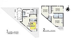 東村山市美住町2丁目　新築一戸建て　I期　1号棟