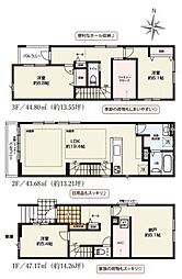 さいたま市浦和区本太5丁目　新築一戸建て　12期　2号棟