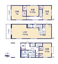 川口市大字榛松　新築一戸建て　1号棟
