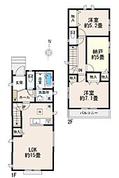 小平市学園東町2丁目　新築一戸建て　21番　A号棟
