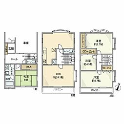 世田谷区下馬2丁目の一戸建て