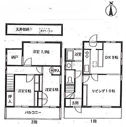 北千束2丁目戸建定期借家