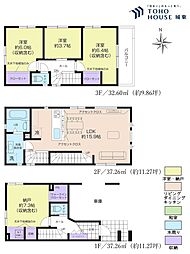 葛飾区奥戸2丁目　7期・全4棟