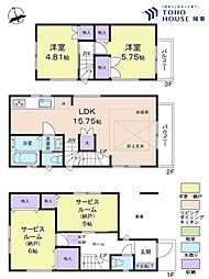 葛飾区柴又4丁目　全3棟