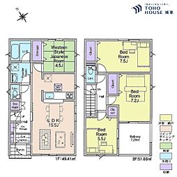 三郷市戸ケ崎3丁目　第54・全7棟