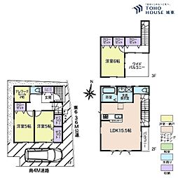 足立区興野2丁目　Ｉ期・全2棟