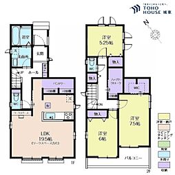 松戸市栗ケ沢　全2棟