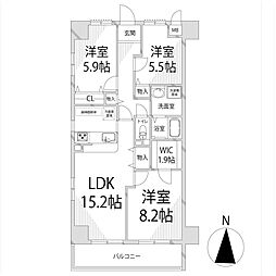 キャッスルコート東辻井 208