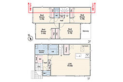 新築一戸建　茅ヶ崎市松が丘2丁目