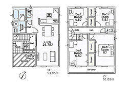 新築一戸建　平塚市達上ヶ丘