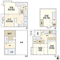 目黒区目黒3丁目戸建