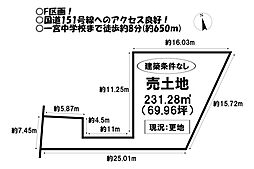 売土地　一宮町上新切　全9区画