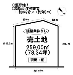 売土地　御油町西沢