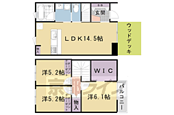 京都市右京区梅津北浦町の一戸建て