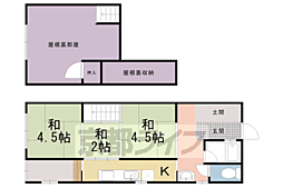 京都市右京区太秦安井東裏町の一戸建て