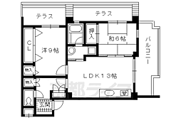 城陽市平川茶屋裏