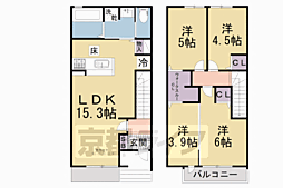 京田辺市松井ケ丘1丁目の一戸建て