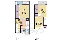 深草西浦町貸家 1