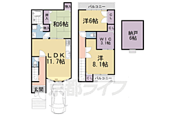 京都市左京区鹿ケ谷桜谷町の一戸建て