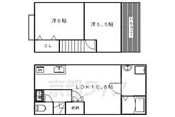 京都市左京区松ケ崎井出ケ海道町の一戸建て
