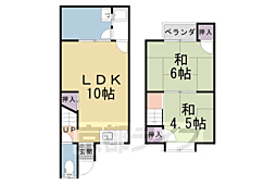 京都市山科区北花山市田町の一戸建て
