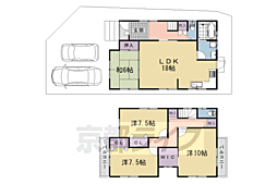 京田辺市薪堀切谷の一戸建て
