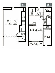 ガレージハウス　アンビション人見　A棟 102