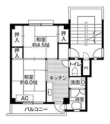 ビレッジハウス小坂2号棟 0205