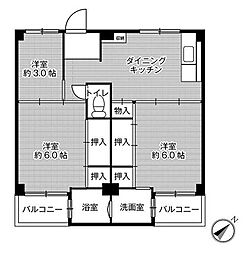 ビレッジハウス宮の前1号棟 0401