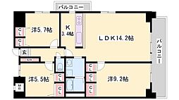 キャッスルコート飾磨弐番館 404