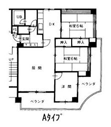 伽屋町マンション 6-A