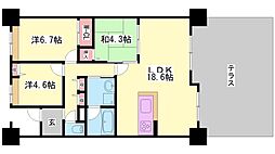 パレロワイヤル田寺東ウエストコート 102