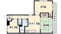ロイヤルコーポ宝殿 406
