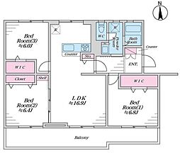 高島平第二住宅21号棟 106