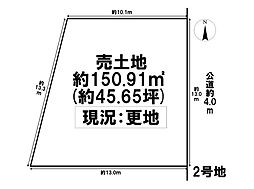 あま市新居屋東大池 売地 2号地 甚目寺駅 歩15分