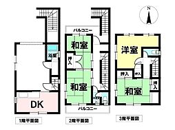 清須市西枇杷島町芳野2 中古戸建 17坪 二ツ杁駅 歩3分