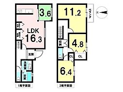 清須市西田中本城 中古戸建 29坪 尾張星の宮駅 歩11分